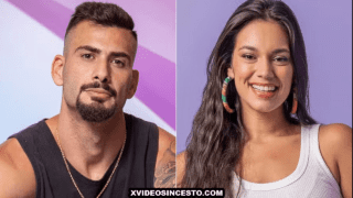 Alane Dias se “divertindo” com o Nizam no BBB24