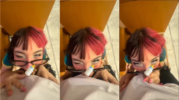 Belle Belinha apareceu na internet dando aquela mamada na piroca deliciosa