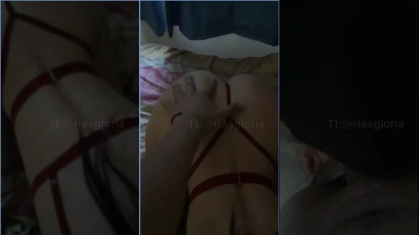 Rias Gloria aparece em um vídeo onde ela tá se divertindo de um jeito bem ousado, enquanto se entrega à situação sem pudor