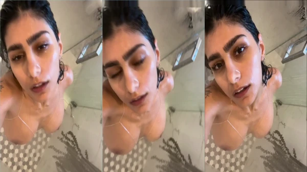 Caiu na rede um vídeo da Mia Khalifa se banhando!