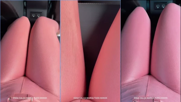 Poliana Arapiraca apareceu em um vídeo de calça legging rosa, destacando seu corpão!