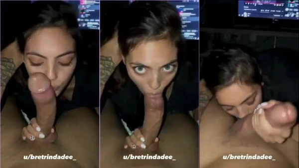 Brenda Trindade arrasando no vídeo de sexo oral