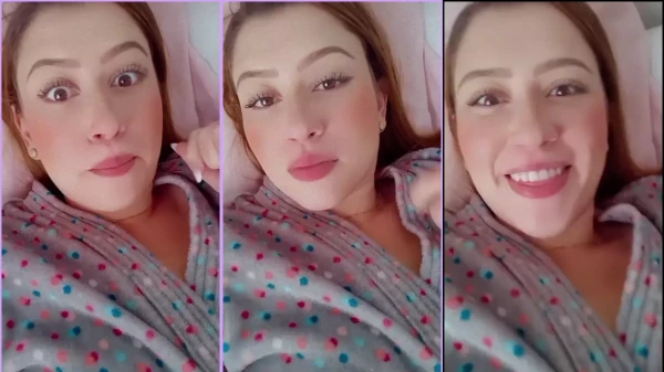 Carol Resenha já começa arrasando, se exibindo pra galera!