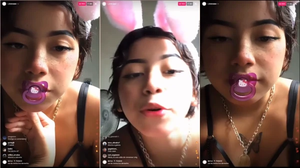 Fadynha dando show na live!