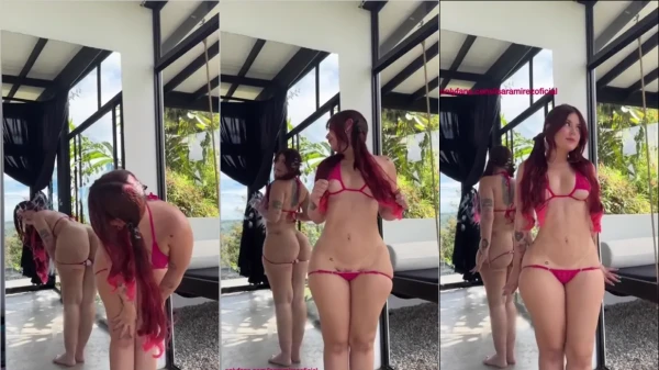 Isa Ramirez chamando a atenção com seu corpo irresistível