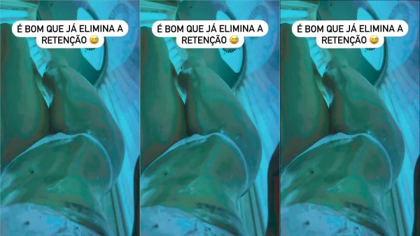 Dá só uma olhadinha na Amanda Albuquerque curtindo um bronzeado!