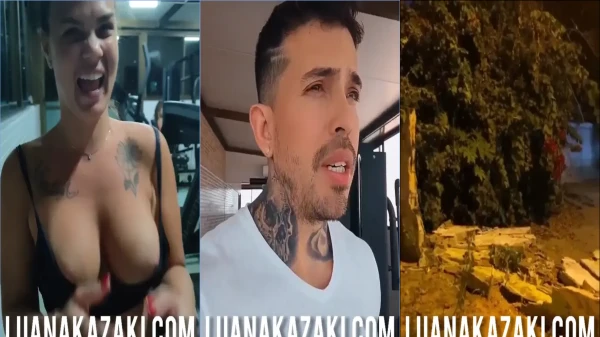 Luana Kazaki em um vídeo no OnlyFans